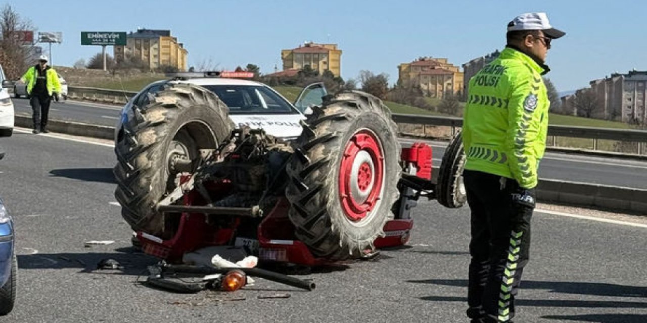 Bolu’da Rampa Aşağı İnen Traktör Kontrolden Çıktı, Sürücü Hayatını Kaybetti