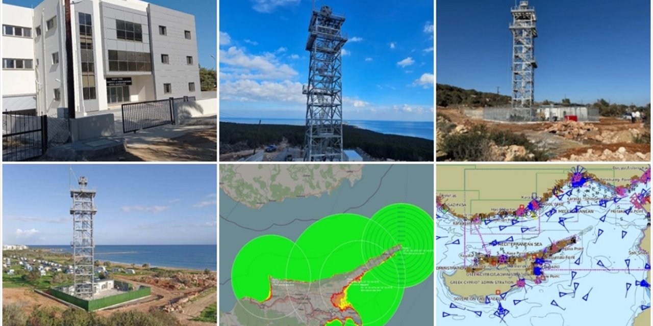 KKTC'deki Gemi Trafik Gözetleme İstasyonlarının İnşaat Çalışmaları Tamamlandı