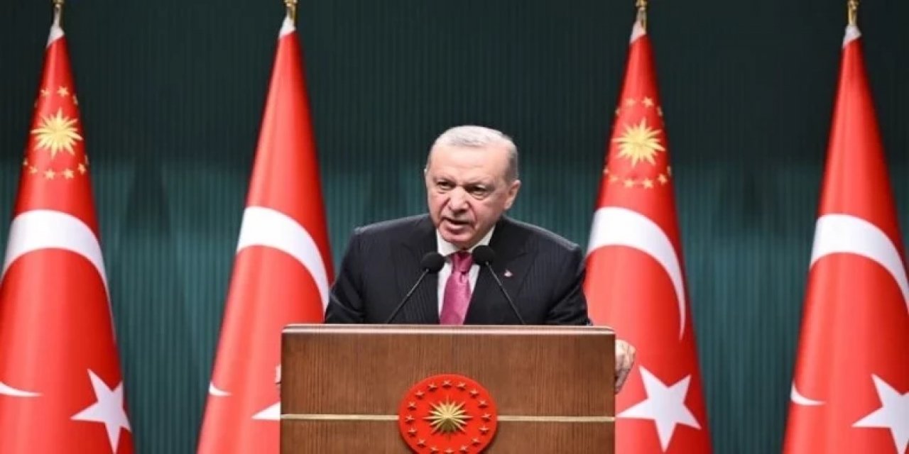 Kabine Toplantısı Sonrası Cumhurbaşkanı Erdoğan'dan Açıklamalar