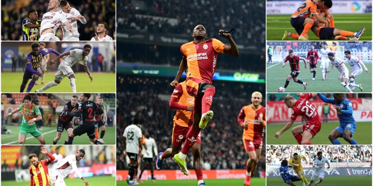 Süper Lig'de 25. Haftada Galatasaray, Derbide Beşiktaş'ı Yenerek Liderliğini Sürdürdü