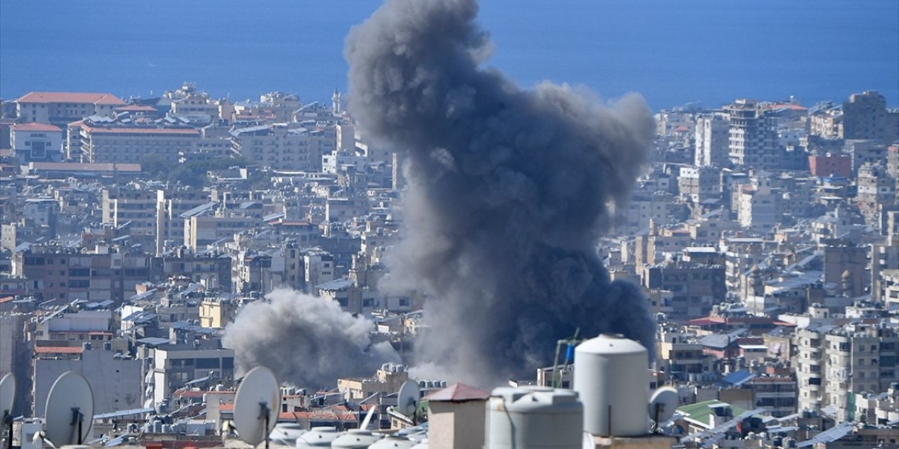 İsrail, Lübnan'ın Başkenti Beyrut'taki Dahiye Bölgesine Hava Saldırısı Düzenledi