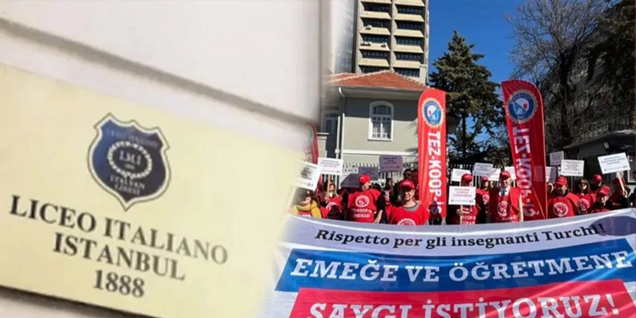 İtalyan Lisesi'nde 38. Gün... Öğretmenler Grevde, MEB'ten 26 Atama