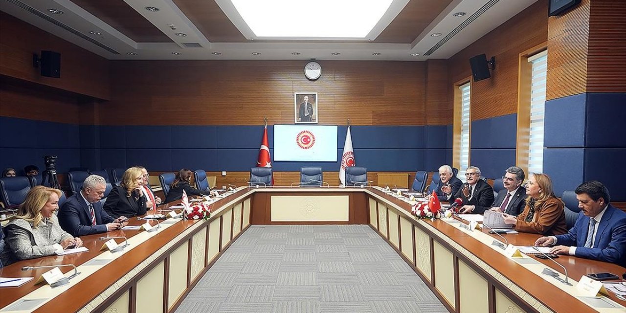Türkiye İle KKTC'nin Parlamentolar Arası Dostluk Grupları Meclis'te Bir Araya Geldi