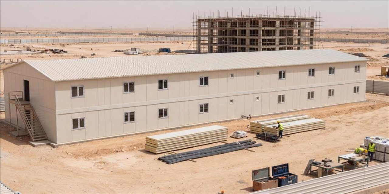 Karmod "Bingazi Kuleleri" Projesine Prefabrik Mobilizasyon Kurdu