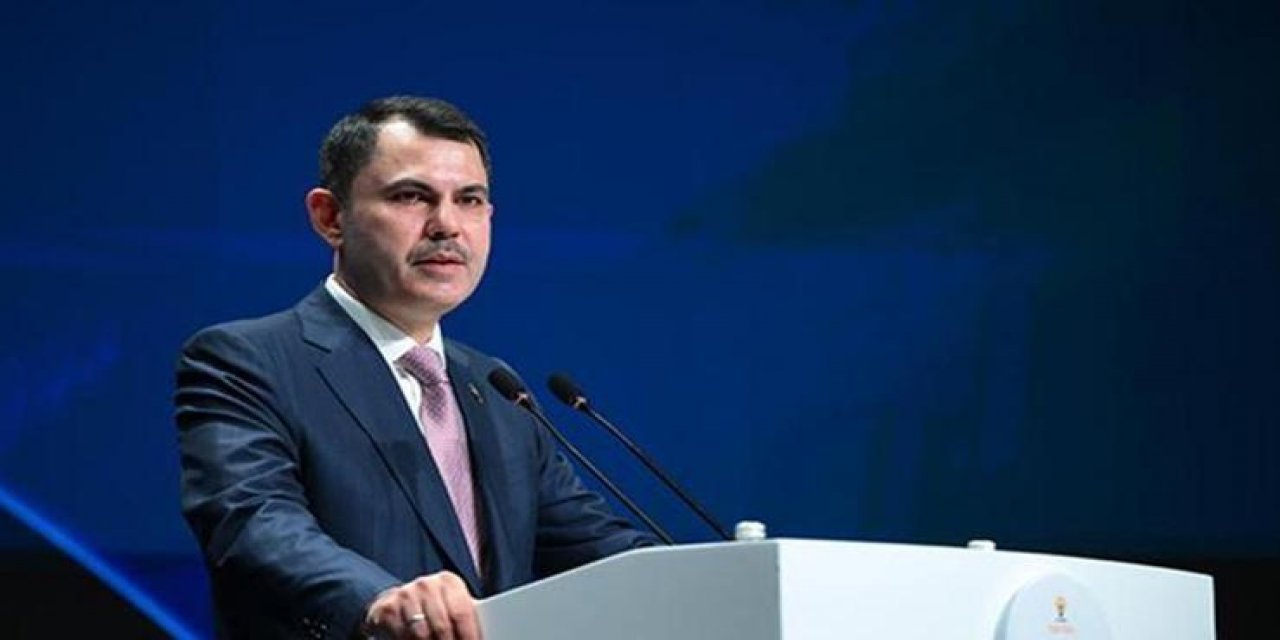 Çevre,Şehircilik ve İklim Değişikliği Bakanı Murat Kurum Açıklama Yapıyor.