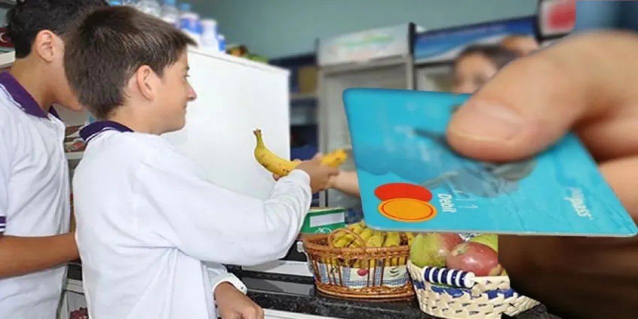 İstanbul'da Yeni Uygulama: Okula Giden Öğrencilere 2 Bin Lira Kantin Kartı!
