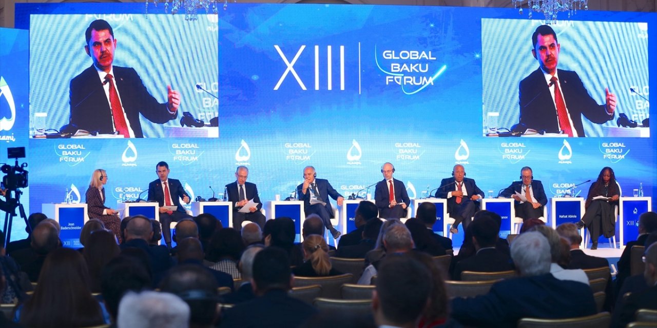 Bakan Kurum "13. Küresel Bakü Forumu"nda Türkiye'nin Cop31 Vizyonunu Anlattı
