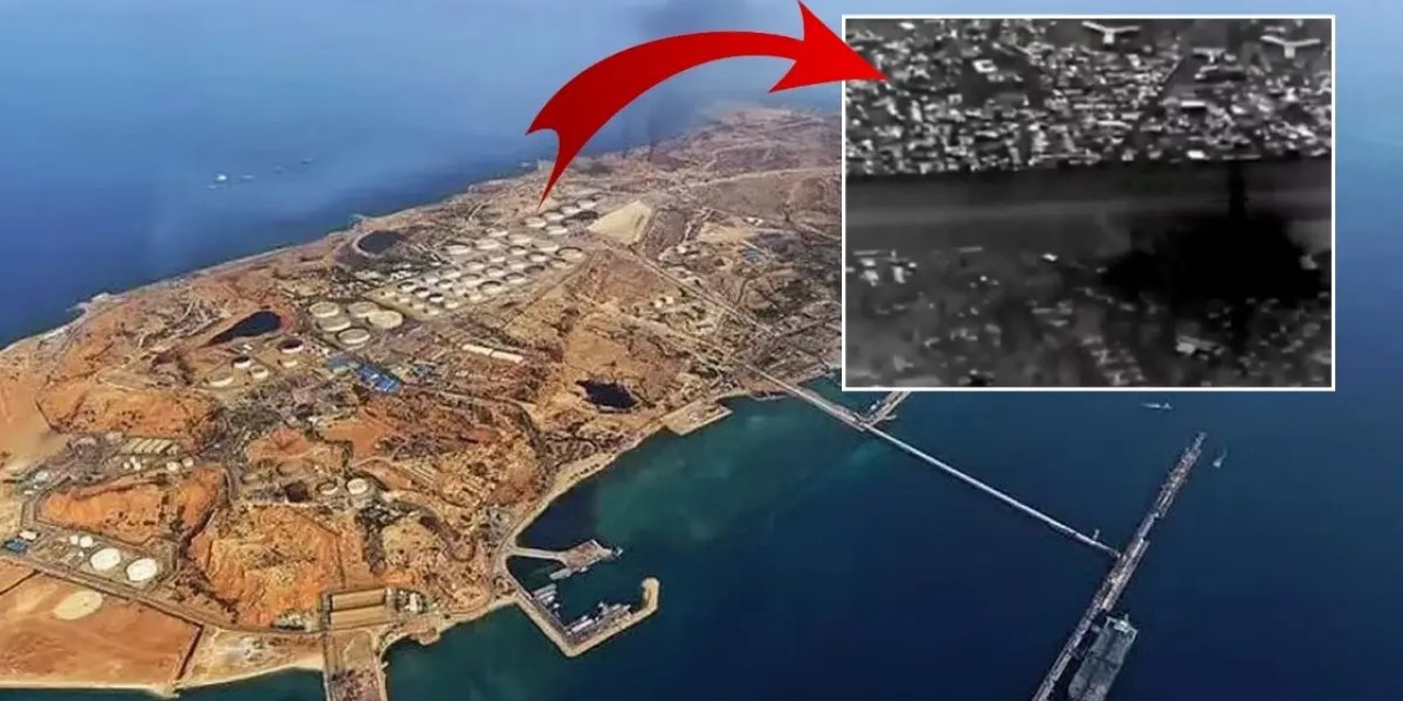 İşte Hark Adası'nın Vurulduğu Anlar! Üst Üste Tam 15 Patlama