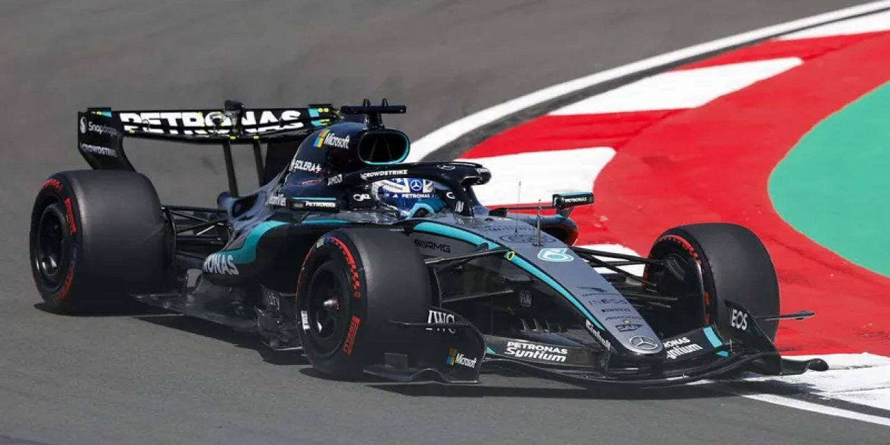 George Russell, Çin'de İlk Cebin Sahibi Oldu