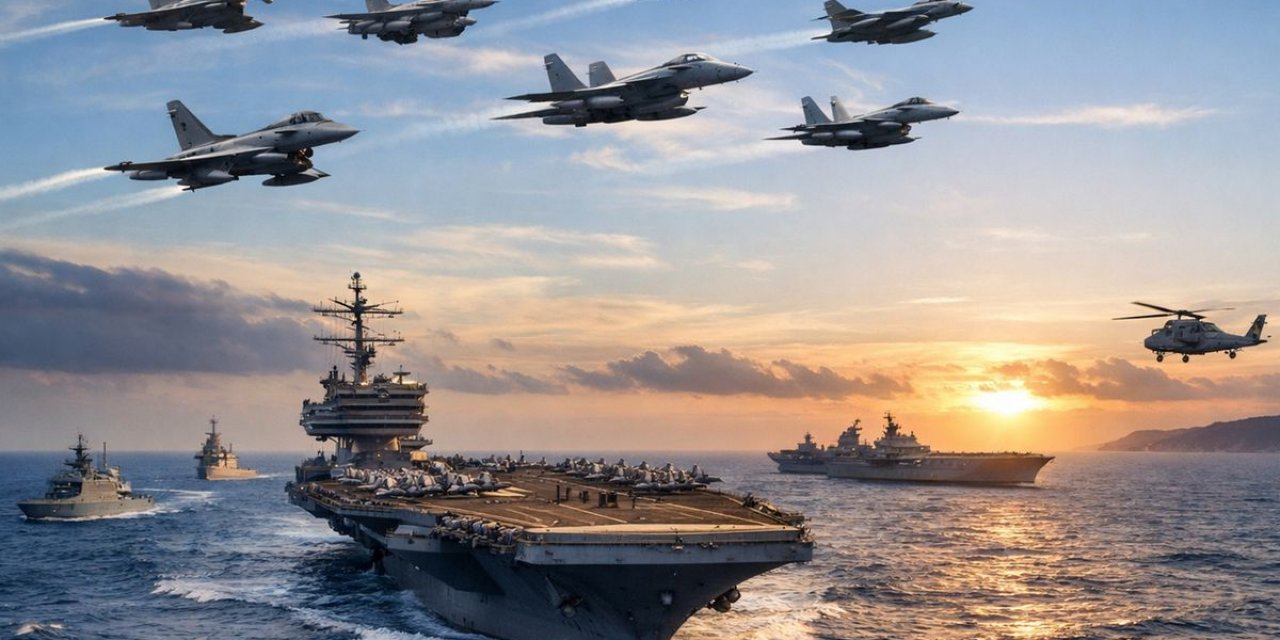 7 Ülkeden Eşzamanlı Askeri Yığınak