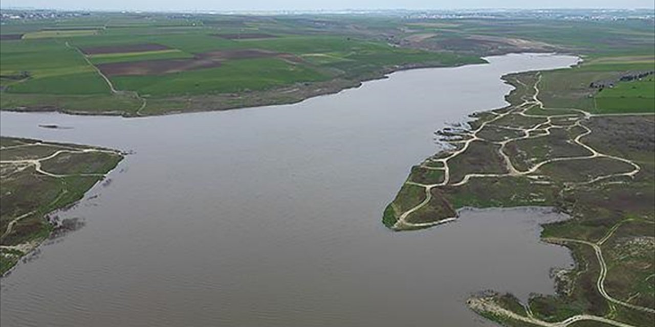 Kuraklıkla Suyu Çekilen Türkmenli Göleti Yağışlarla Yeniden Dolmaya Başladı