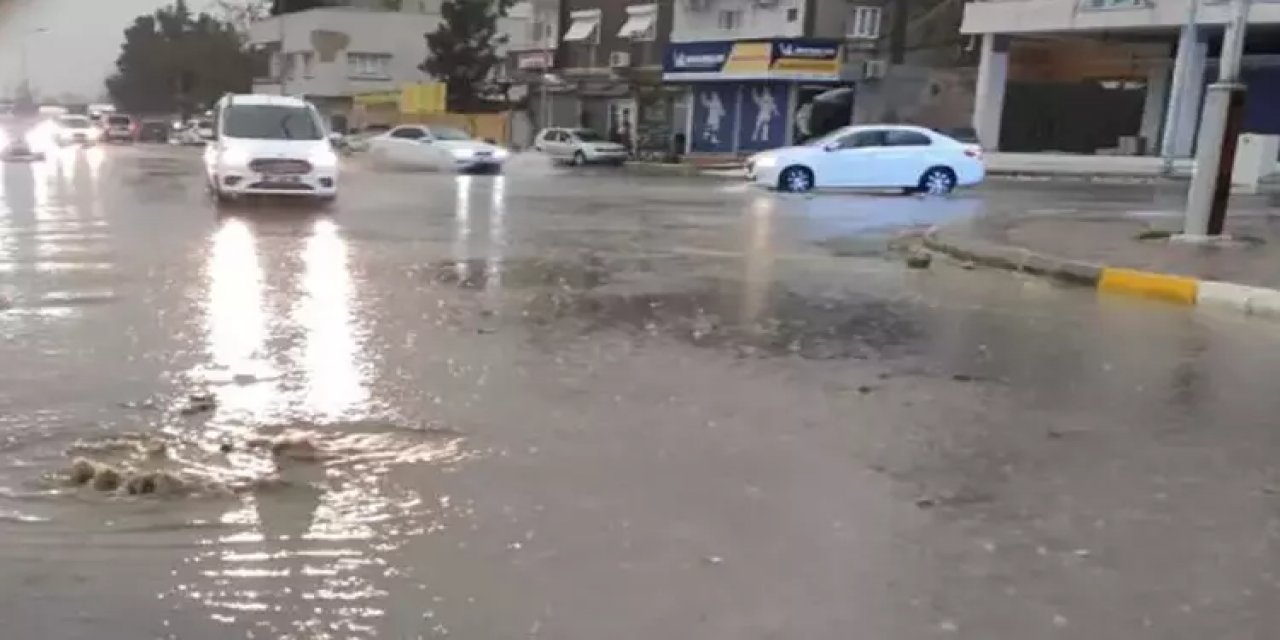 Mardin'de Sağanak Hayatı Olumsuz Etkiledi