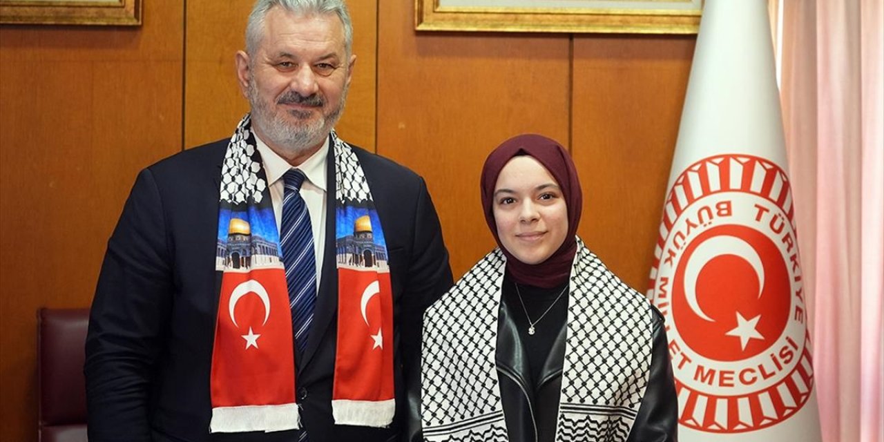 Gazzeli Meryem, Cumhurbaşkanı Erdoğan İle Görüşme Hayalini Gerçekleştirdi