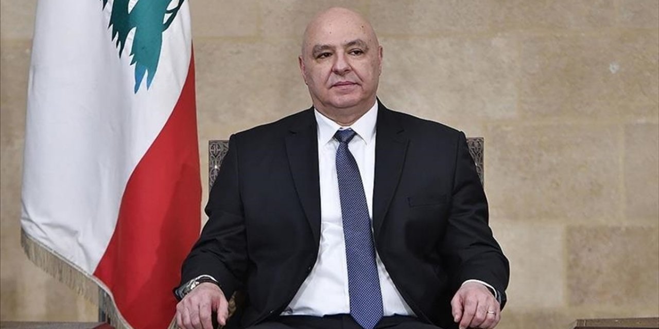 Lübnan Cumhurbaşkanı Avn İle Cezayir Cumhurbaşkanı Tebbun Lübnan'daki Durumu Görüştü