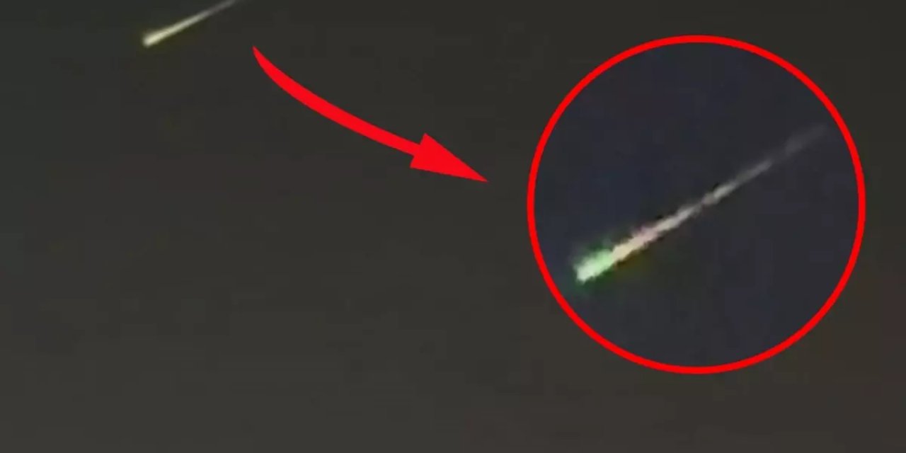 Uşak'ta Gökyüzünde Parlak Bir Cisim Görüldü