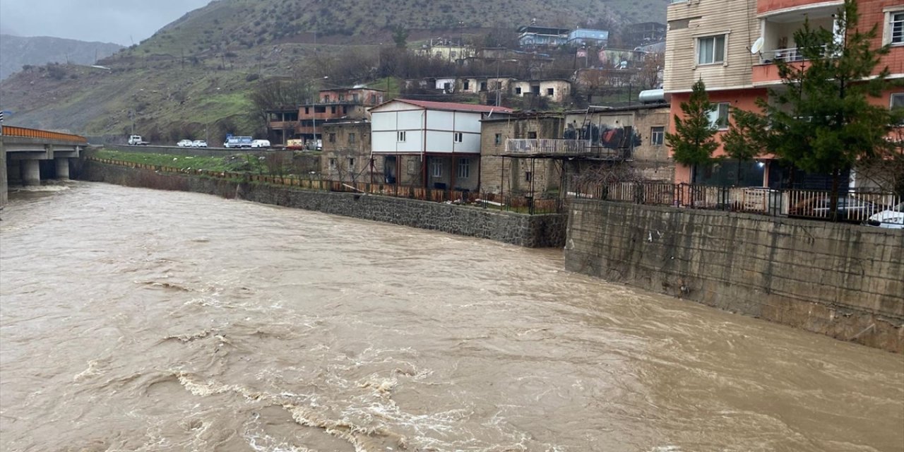 Siirt'te Sağanak Etkili Oldu