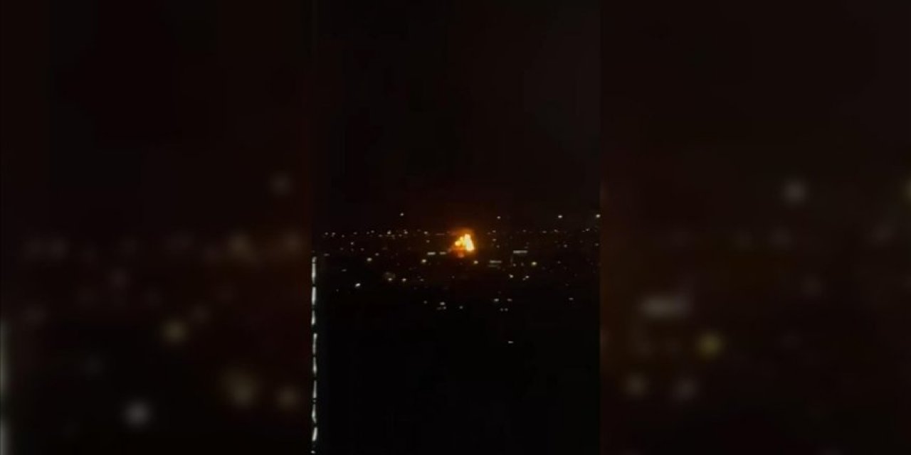 BAE'de İha Saldırısı Sonrası Bir Binada Yangın Çıktı