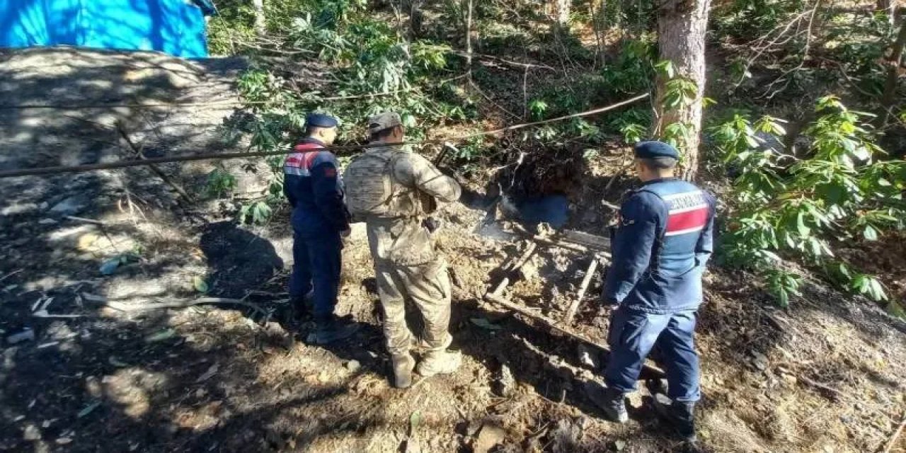 Zonguldak’ta 6 Kaçak Ocak İmha Edildi