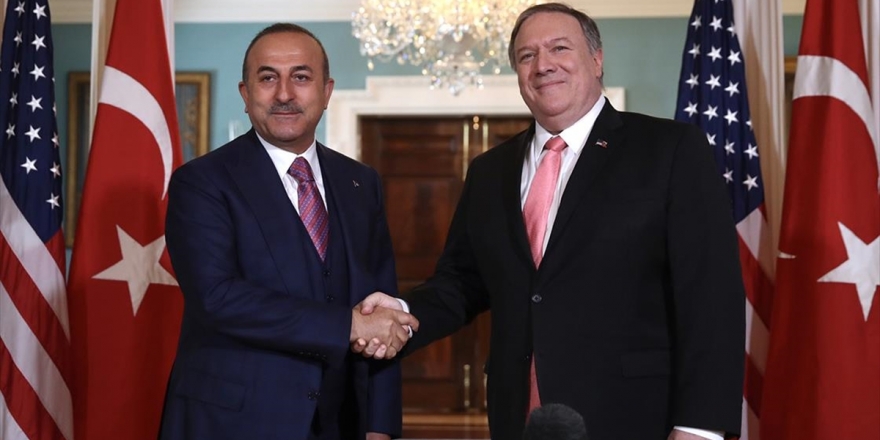 Çavuşoğlu, ABD'li Mevkidaşı Pompeo İle Görüştü