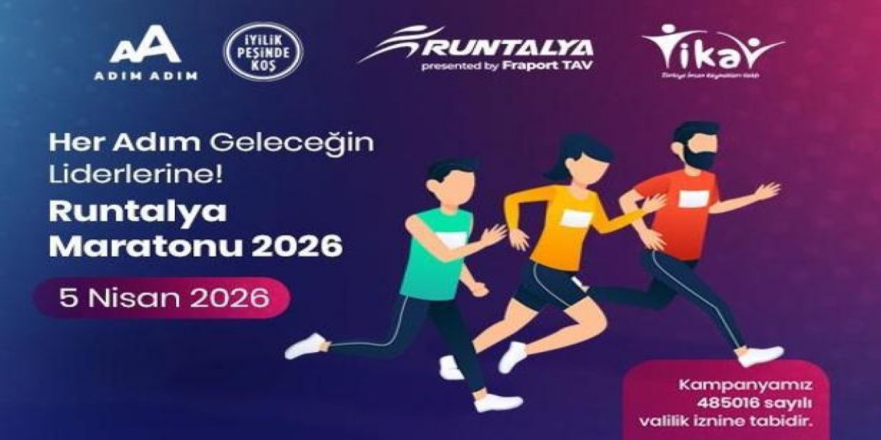 TİKAV "Geleceğin Liderleri" Sloganıyla "Runtalya Maratonu"na Katılacak
