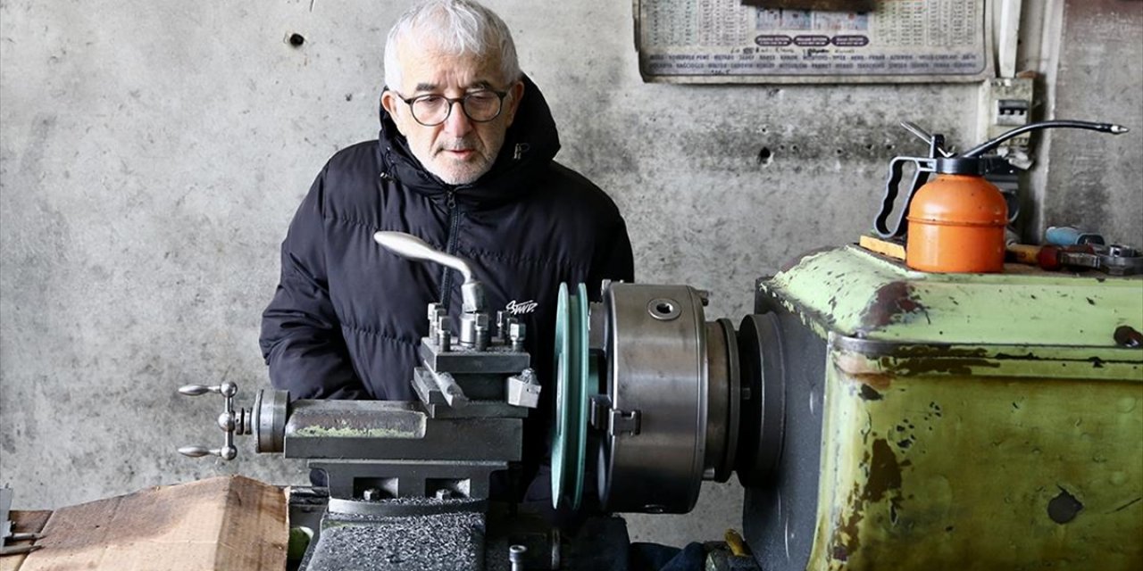 Giresunlu Fındık Kıran İmalatçısı 87 Yıllık Patozu Restore Etti