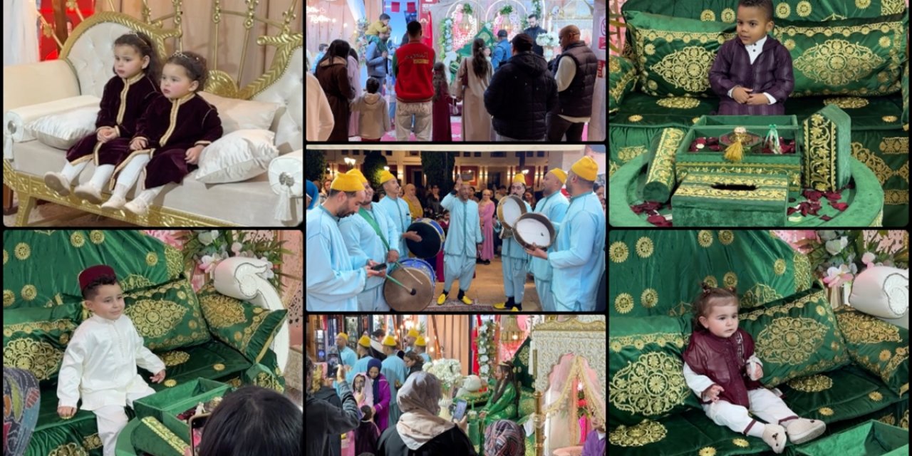 Fas’ta Kadir Gecesi’nde Çocuklar Geleneksel Kıyafetlerle Süsleniyor