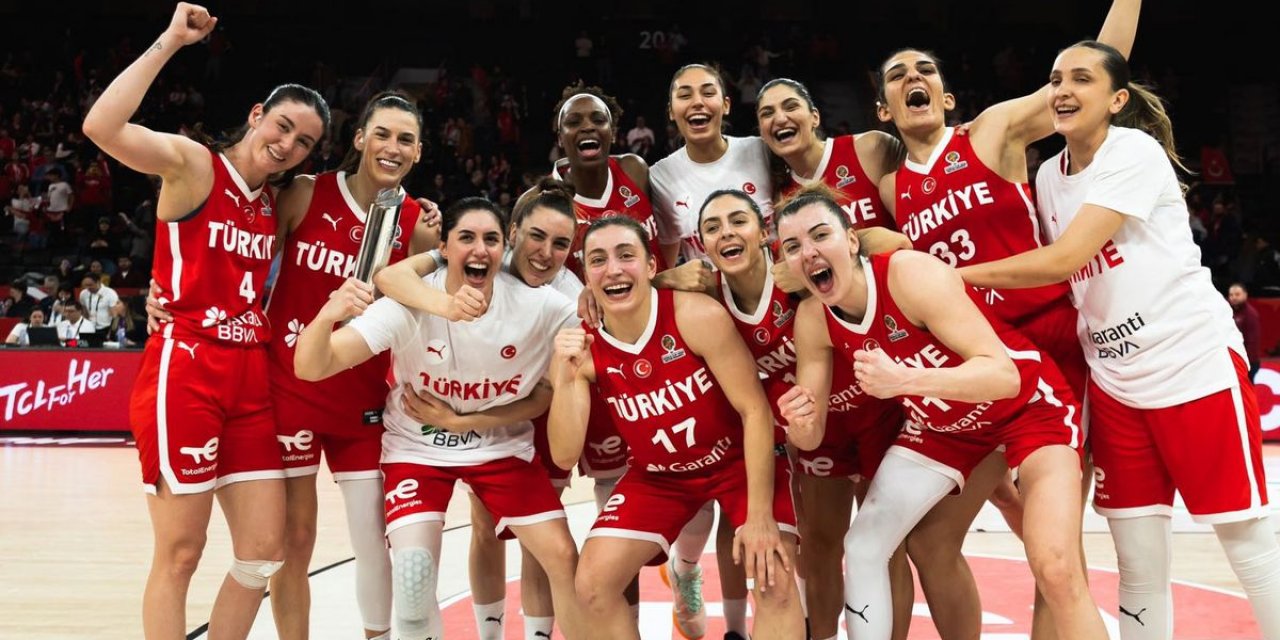 A Milli Kadın Basketbol Takımı, 2026 Dünya Kupası'nı Garantiledi