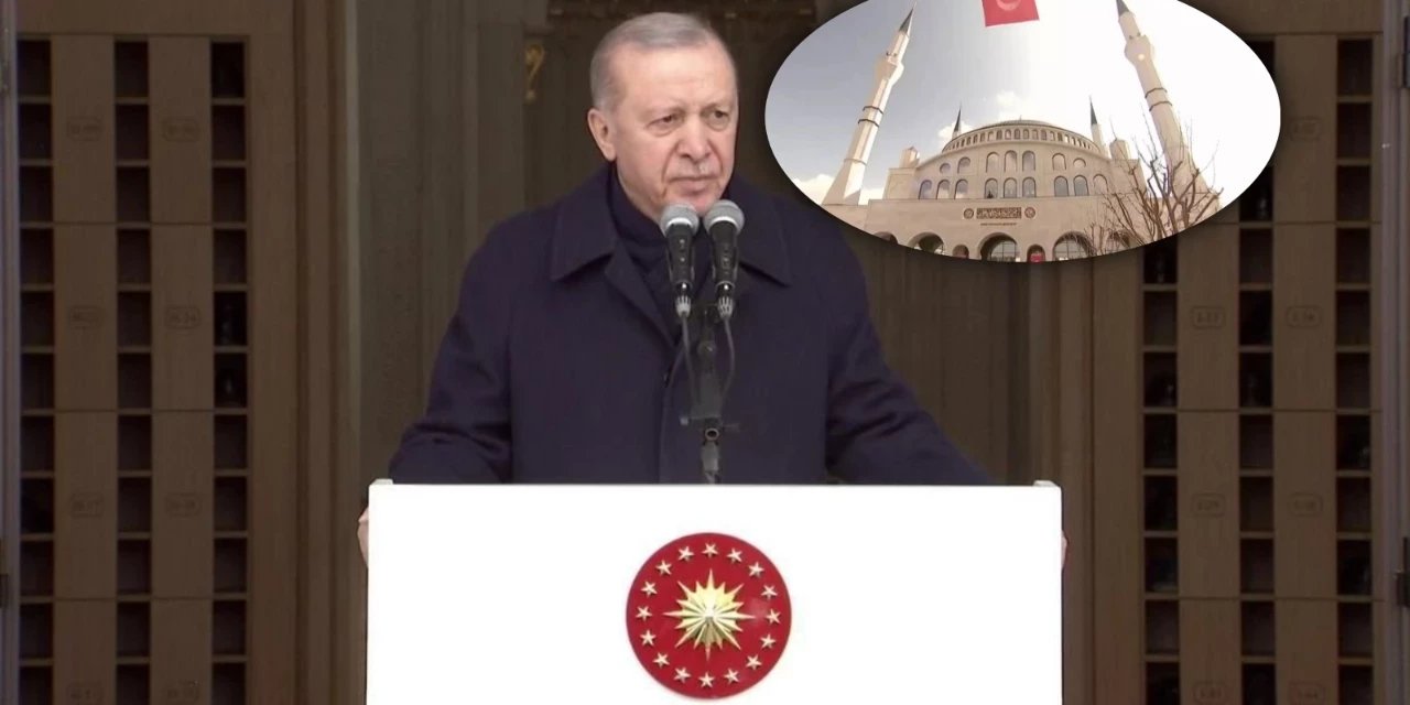 Ankara'da Manevi Merkez: Cumhurbaşkanı Erdoğan 5 Bin Kişilik Dev Camiyi Açtı!