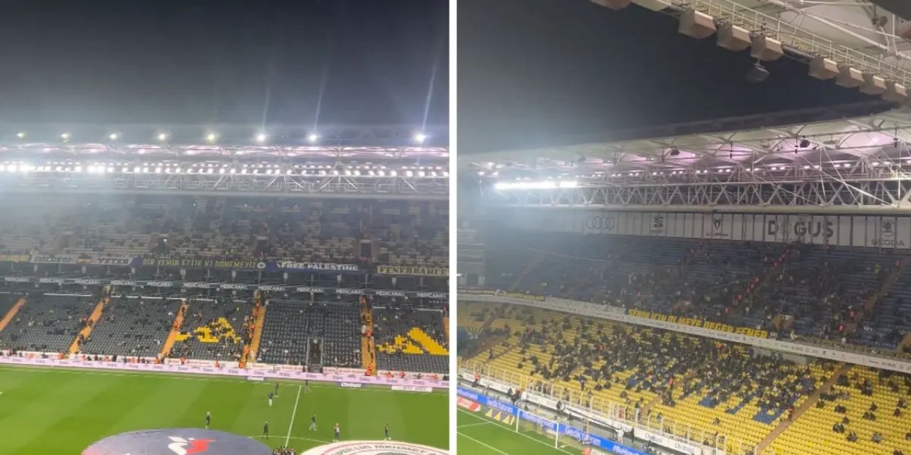 Fenerbahçe Taraftarından Sessiz Protesto