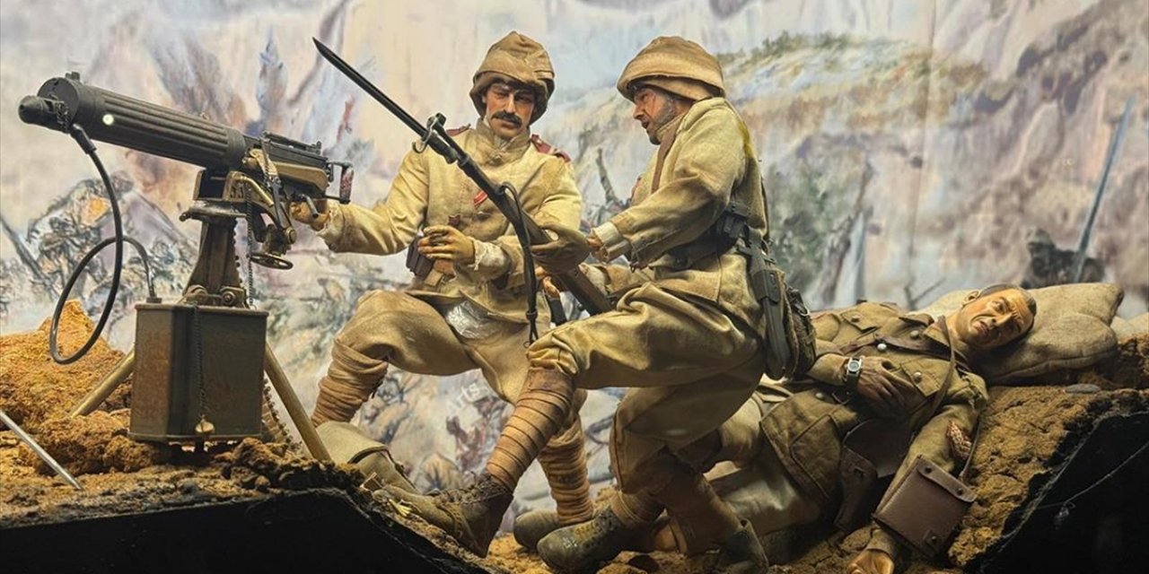 Çanakkale Savaşları'nın Bilinmeyen Yönleri, Hisart Canlı Tarih Müzesi'nde Sergileniyor