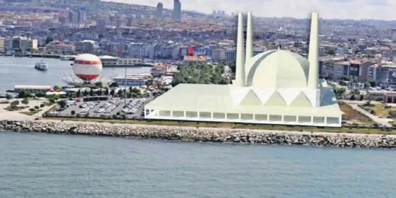 Kadıköy Sahildeki Caminin İnşaat Süreci Başlıyor