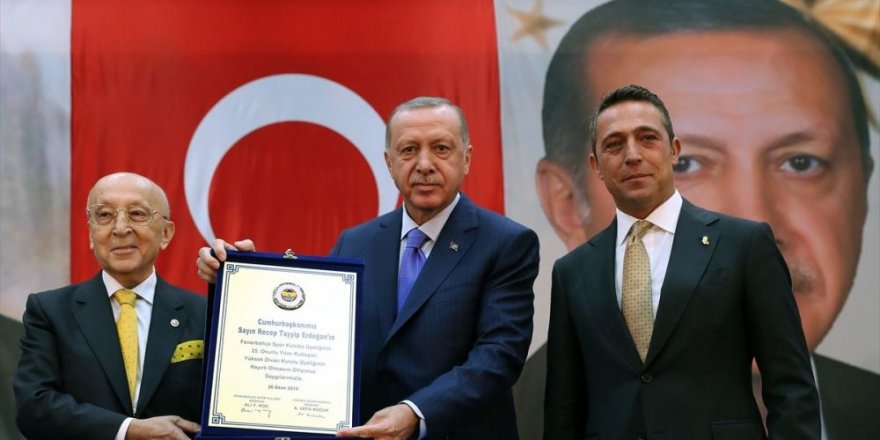 Cumhurbaşkanı Erdoğan, Fenerbahçe Yüksek Divan Kurulu Üyesi oldu: Gönül ferman dinlemiyor