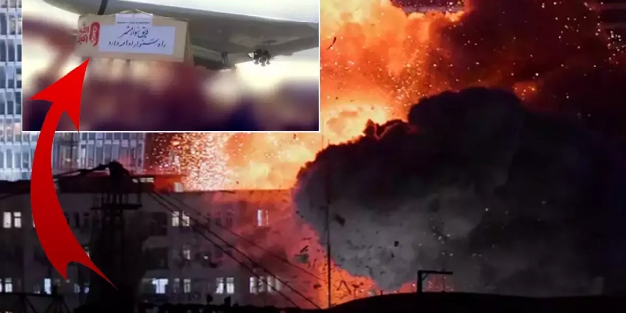 İran'dan İntikam Operasyonu! Kamikaze İHA'lar Bu Mesajla Havalandı