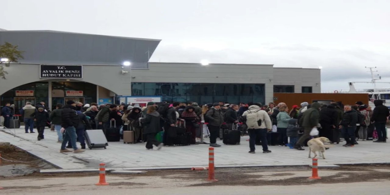 Balıkesir'de Hudut Kapısında 'Midilli' Yoğunluğu Bu Bayram Düşüş Gösterdi