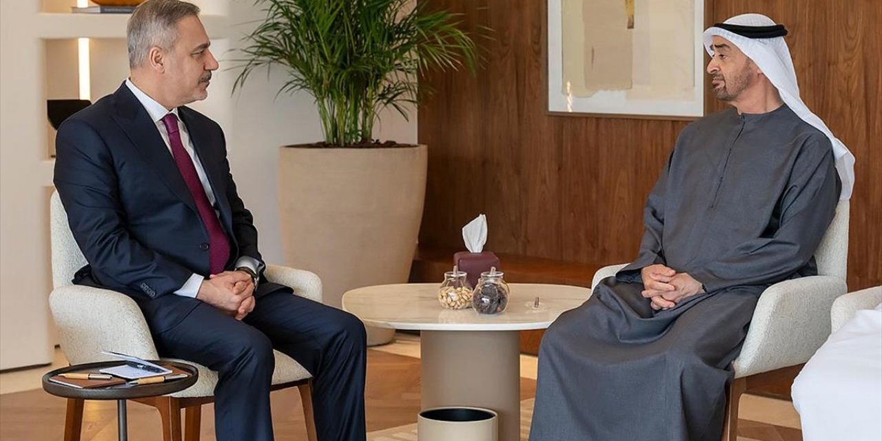 Dışişleri Bakanı Fidan, Bae Devlet Başkanı Al Nahyan Tarafından Kabul Edildi