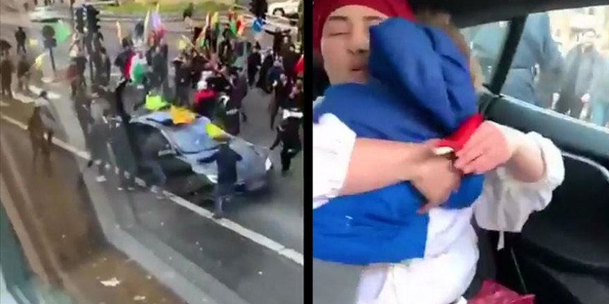 Norveç'te PKK'lılar içinde bebek bulunan araca saldırdı