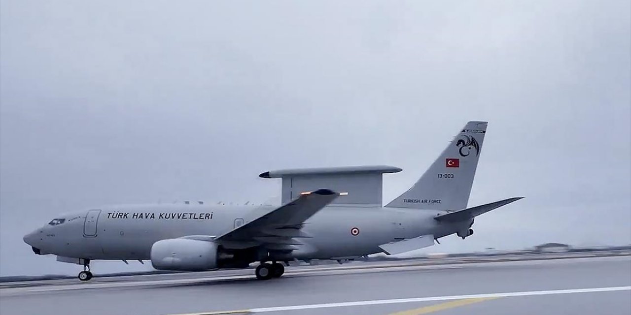 Msb'den Havadan İhbar Ve Kontrol Uçağı "Barış Kartalı"na İlişkin Videolu Paylaşım