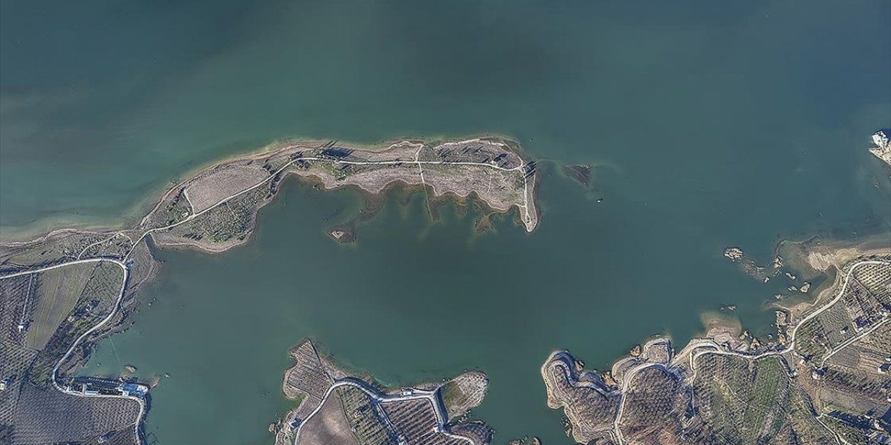 Kuraklık Nedeniyle Su Seviyesi Gerileyen Karakaya Barajı Yağışlarla Canlandı