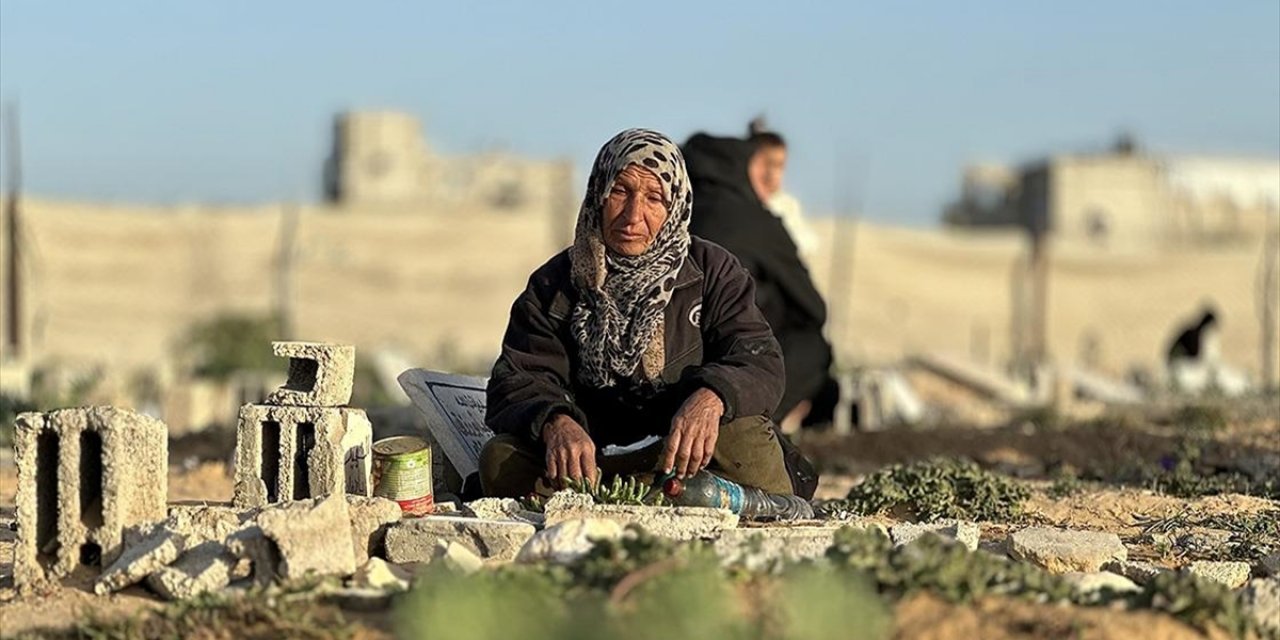 Gazze’de Bayram Değil Hüzün Hakim: Ramazan Bayramı Mezar Başında Karşılandı