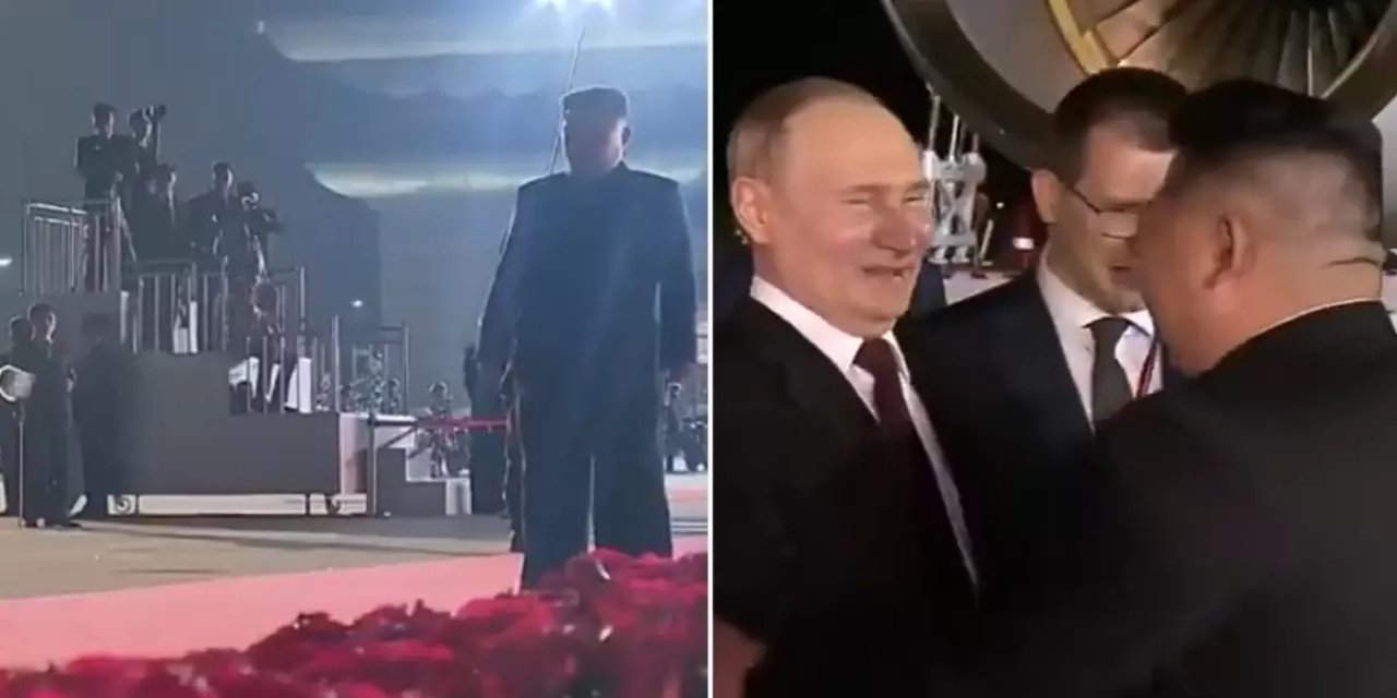 Böylesi Görülmedi! Kim'den Putin'e Görkemli Karşılama