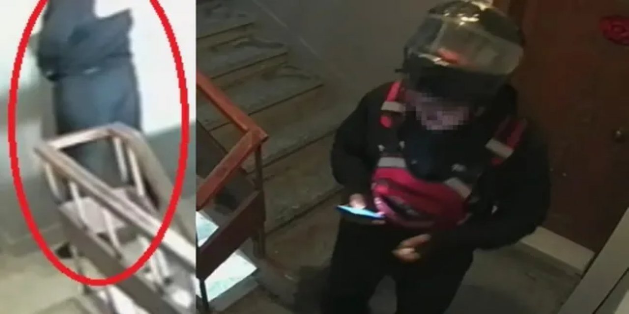 Kurye, Sipariş Getirdiği Binaya İdrarını Yaptı!