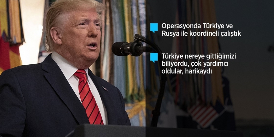 Abd Başkanı Trump: Deaş elebaşı Bağdadi Ölü Ele Geçirildi