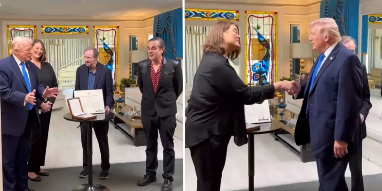 Dünya Orta Doğu'daki Savaşa Kilitlenmişken Trump Sürpriz Bir Yerde Ortaya Çıktı