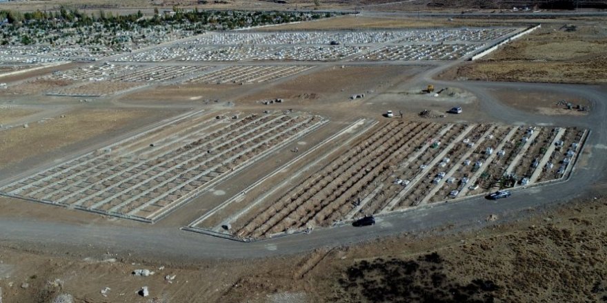 Erzurum’da kış için 800 mezar kazıldı