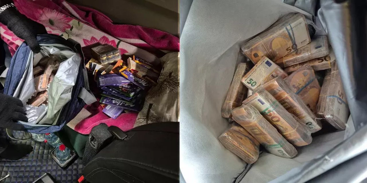 ''Çikolata Var'' Dedi, İçinden Servet Çıktı! Türkiye'ye Girerken Yakalandı
