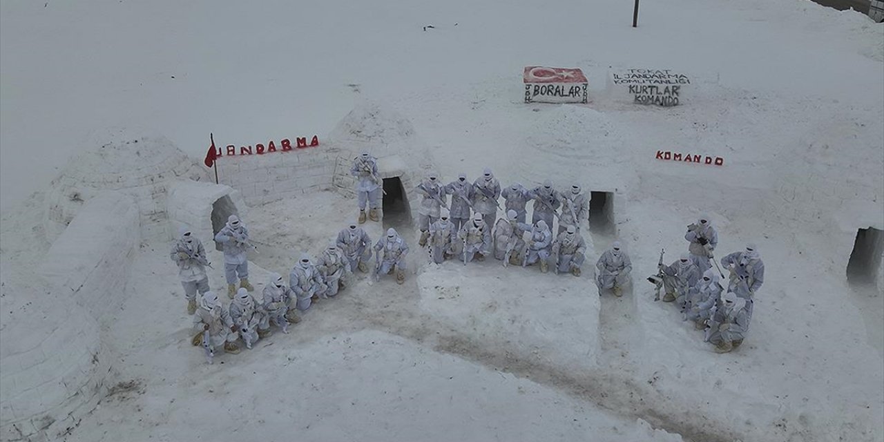 "Boralar" Operasyonlara Zorlu Eğitimle Hazırlanıyor