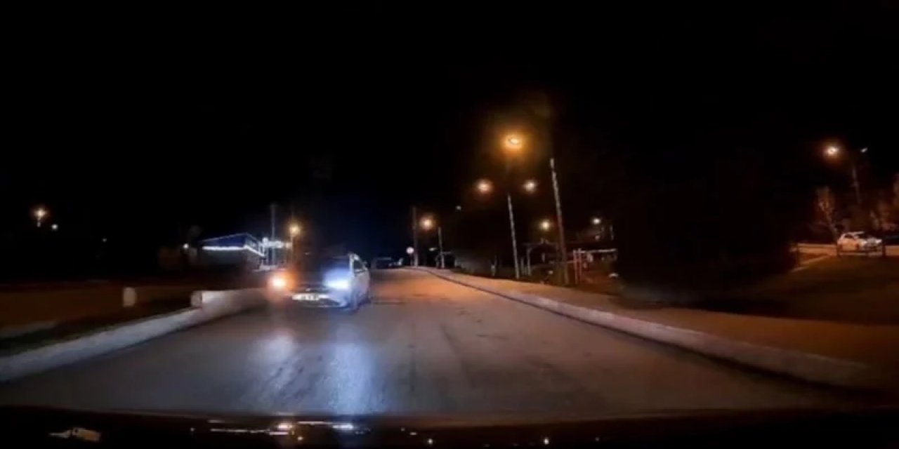 Karabük’te Ters Yönde Giden Araç, Trafiği Tehlikeye Attı