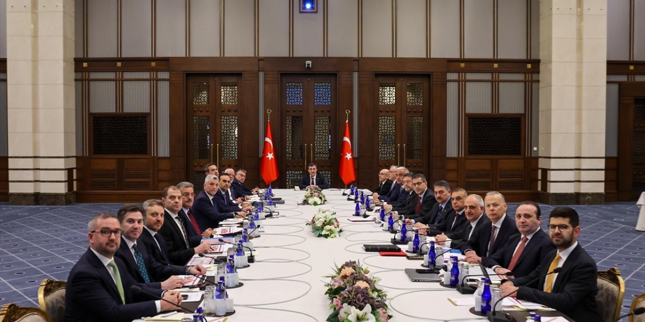 Ekonomi Koordinasyon Kurulu, Cumhurbaşkanı Yardımcısı Yılmaz Başkanlığında Toplandı