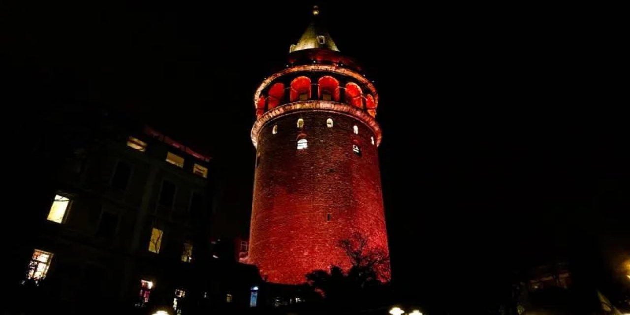 Galata Kulesi 26 Mart’ta Multipl Miyelom Farkındalığı İçin Kırmızıya Bürünecek