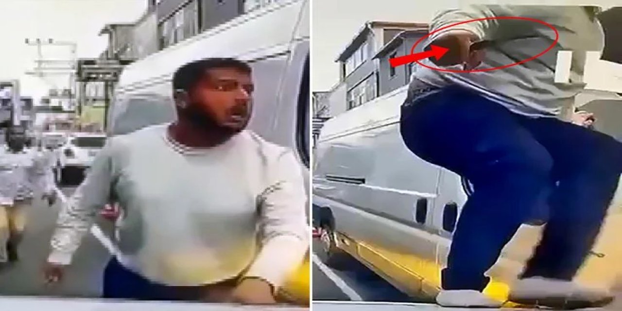 Trafikte Dehşet Saçan Baba ve Oğlu İfadesi de Kurtarmadı